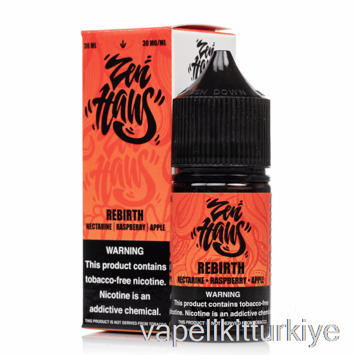 Vape Elektronik Sigara Yeniden Doğuş - Zen Haus Tuzları - 30ml 30mg